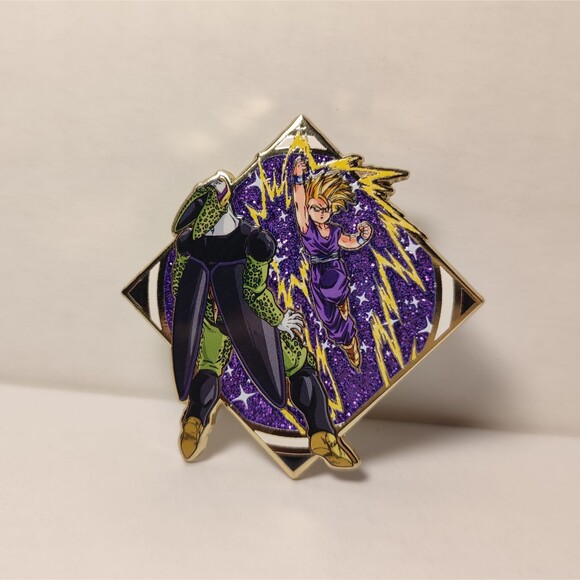 Dragon Ball Z Blind Bag Series Enamel Pins Full Set Of 8 Collectible DBZ Badges - Picture 3 of 11